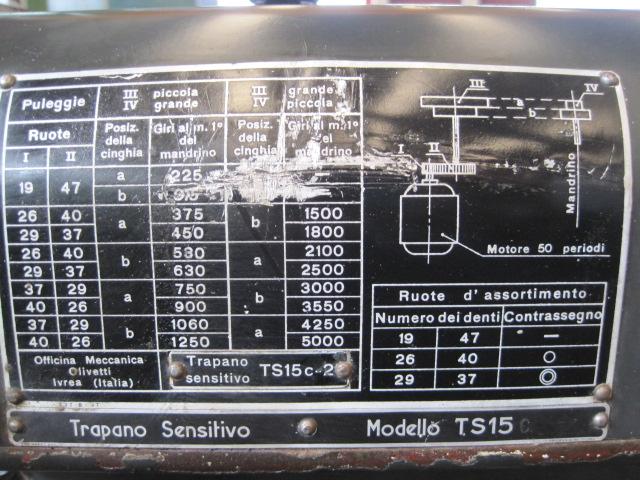 OLIVETTI TS 15 c 
